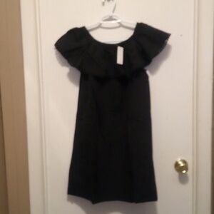 NWT - Colleen Lopez Black Short Sleeve Mini Dress - Size XS